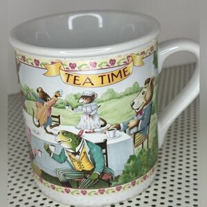 Hallmark White Ceramic Tea Time Mug